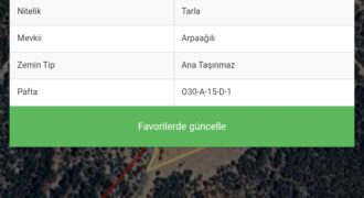 MUT GÜZELYURT SATILIK TARLA