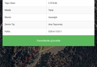 MUT GÜZELYURT SATILIK TARLA