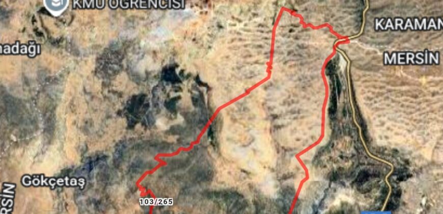 MUT GÜZELYURT SATILIK TARLA