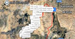 MUT GÜZELYURT SATILIK TARLA